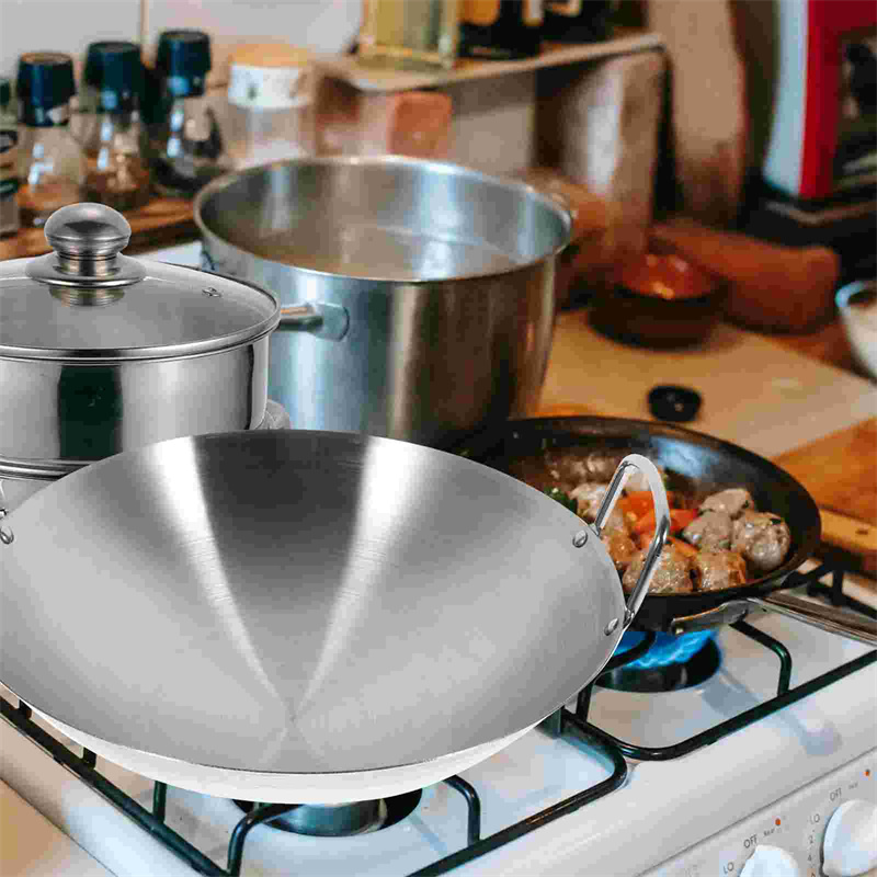 Commercial Kitchen Stove - Yapışmaz Çelik Pişirme Tencereleri Gaz Sobası