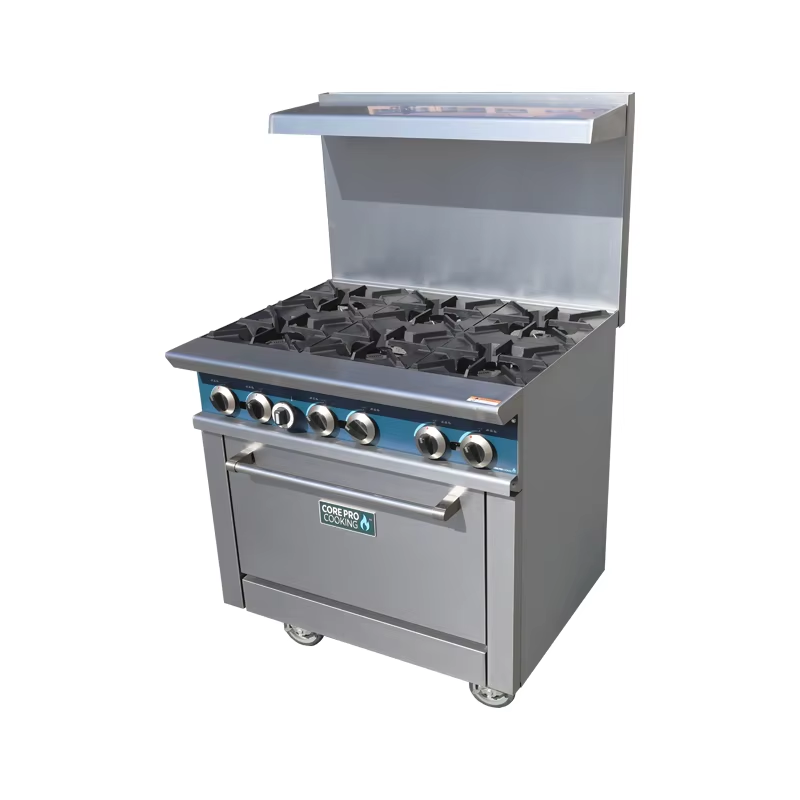 Commercial Kitchen Stove - Ticari Mutfak Ekipmanları Ayaklı Paslanmaz Çelik