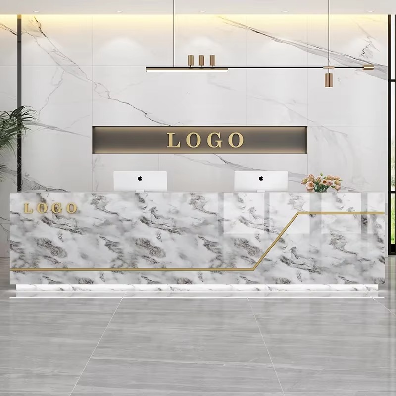 Commercial Kitchen Design - Lüks Salon Resepsiyon Masaları Ödeme Bankosu