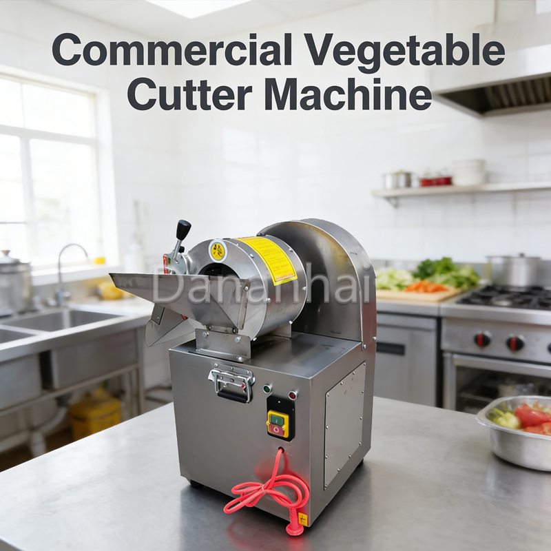Commercial Kitchen Appliance - Elektrikli Otomatik Sebze Doğrama Makinesi -