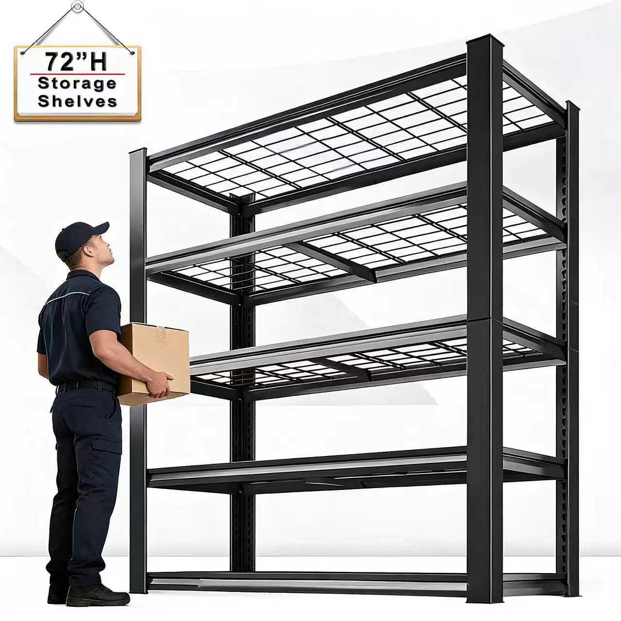 Commercial Kitchen Warehouse - Nnovaroom 72 inç Ayarlanabilir Metal Çift