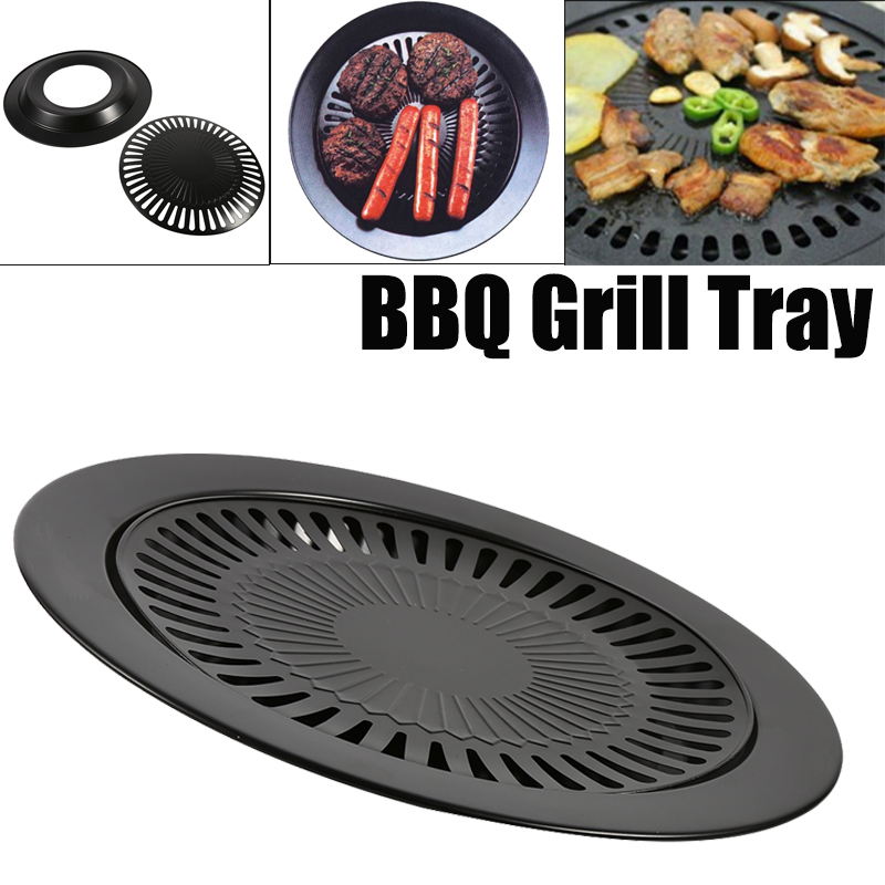 Commercial Kitchen Grill - Dumansız Barbekü ızgara tavası Gaz Ev