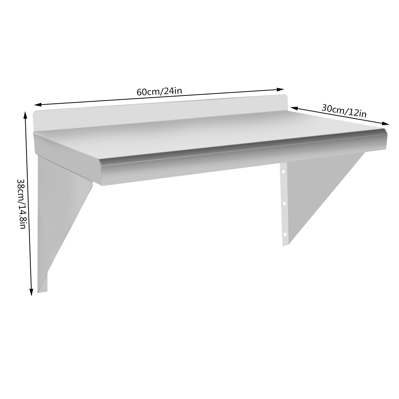 24*12 inç Ticari Mutfak Rafı P - Wall Shelf Commercial Kitchen incelemesi ve fiyatı