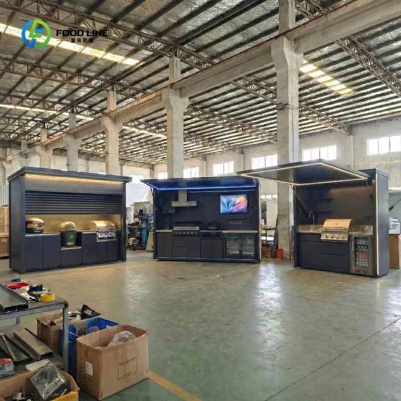 Özel Modüler Dış Mekan Mutfak  - Commercial Kitchen Grill incelemesi ve fiyatı