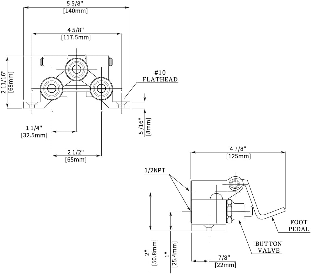 Pirinç Çift Kollu Sıcak ve Soğ - Commercial Kitchen Design incelemesi ve fiyatı