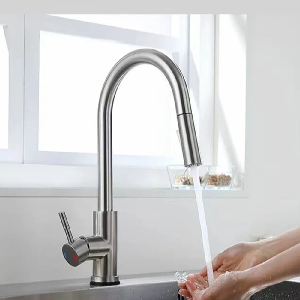 Mutfak Musluğu Çekmeli Fırçala - Commercial Kitchen Faucets incelemesi ve fiyatı