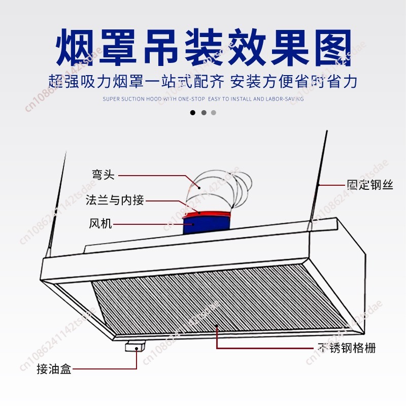 Ticari Paslanmaz Çelik Davlumb - Commercial Kitchen Hood incelemesi ve fiyatı