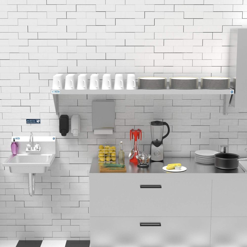 Endüstriyel Kalite 12x60 Pasla - Wall Shelf Commercial Kitchen incelemesi ve fiyatı