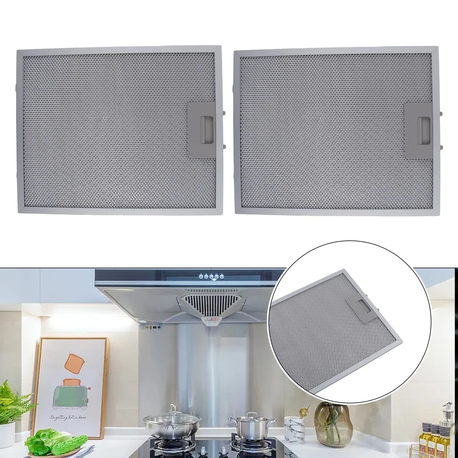 2 adet davlumbaz filtreleri Me - Commercial Kitchen Hood incelemesi ve fiyatı