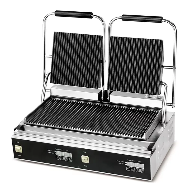 Ticari Çift Panini Kontak Izga - Commercial Kitchen Grill incelemesi ve fiyatı