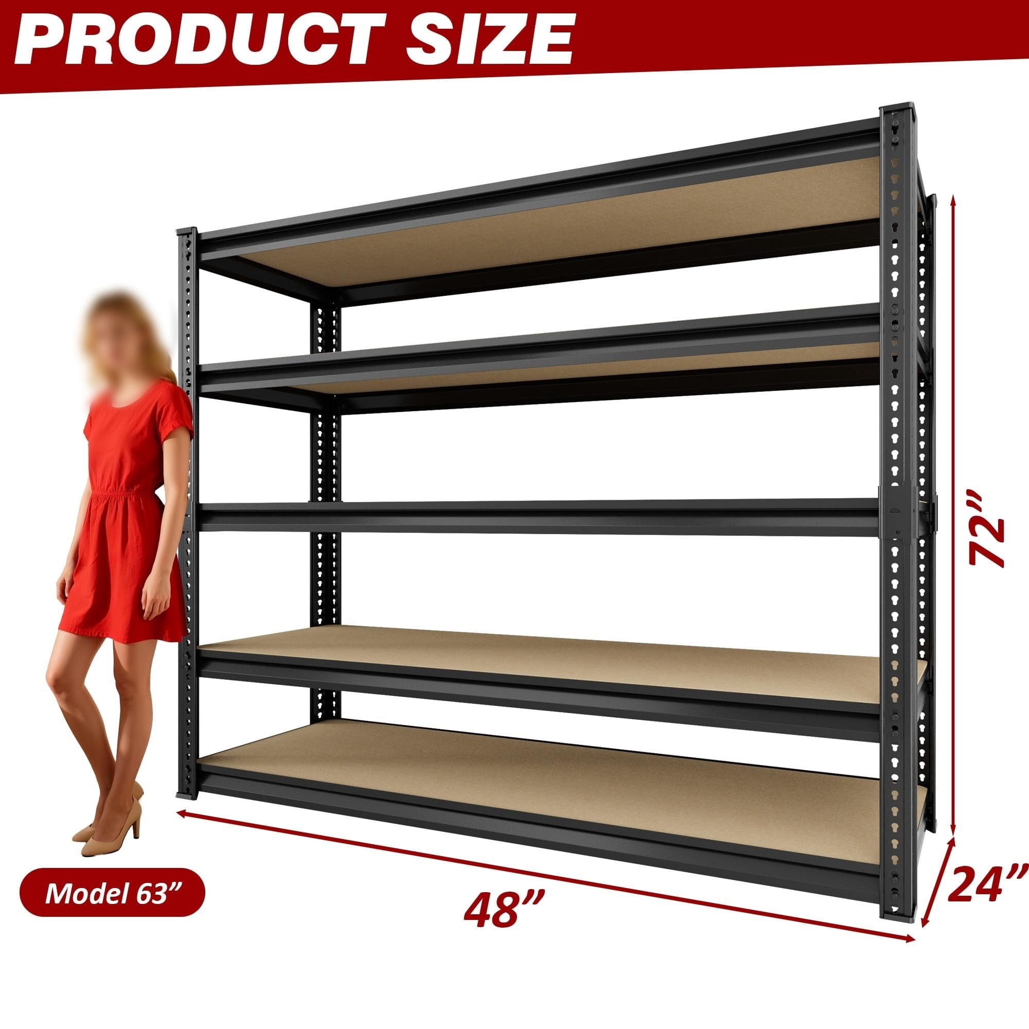 48 inç Genişliğinde Garaj Raf  - Commercial Kitchen Warehouse incelemesi ve fiyatı